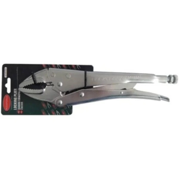 Клещи с фиксатором 10"-250мм прямой захват в блистере ROCKFORCE RF-614R250