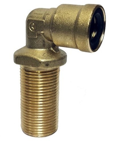 Фитинг металлический CAMOZZI угловой 10-M14x1,5-L=27