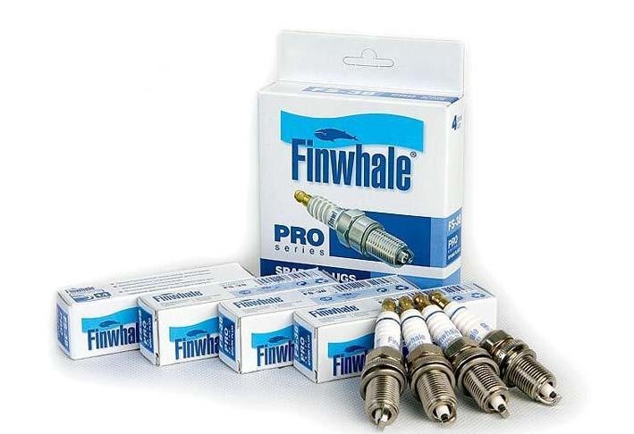 Свеча FINWHALE FS3 ГАЗ дв.406, УАЗ дв.409 к-кт 4 шт в блистере 