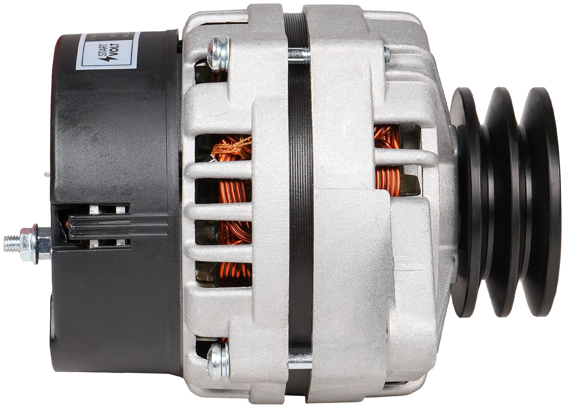 Генератор КАМАЗ, МАЗ дв.ЯМЗ-236, 238, КАМАЗ-740 28В 60А STARTVOLT 3232.3771