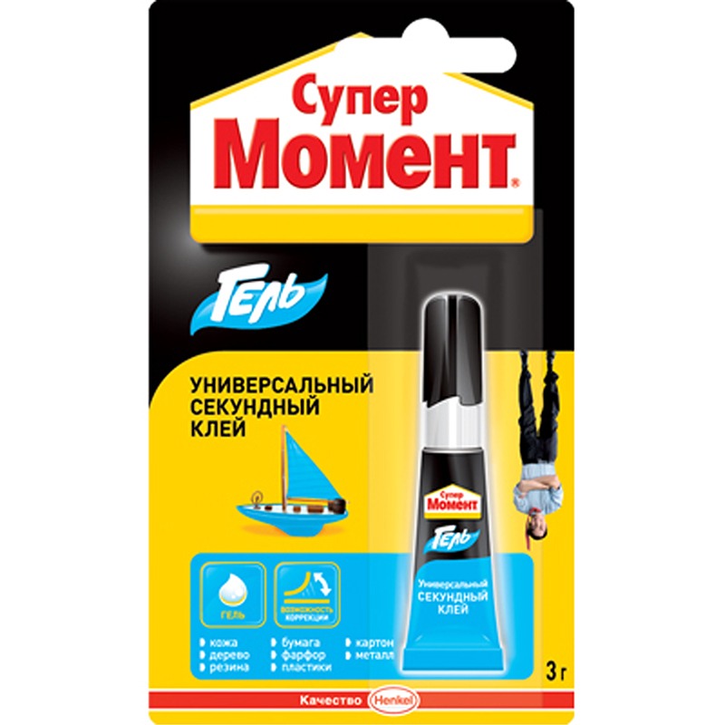 Клей МОМЕНТ гель 3гр 622917