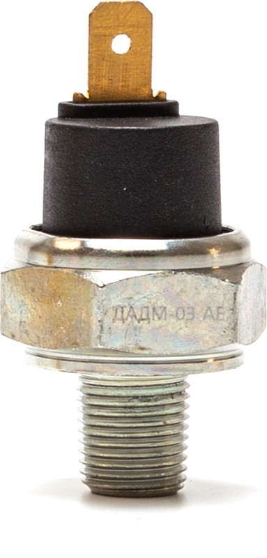 Датчик давления масла ДАДМ-03 аварийный (М10 конус, фишка) AVTOELECTRICA аналог 6012.3829-03