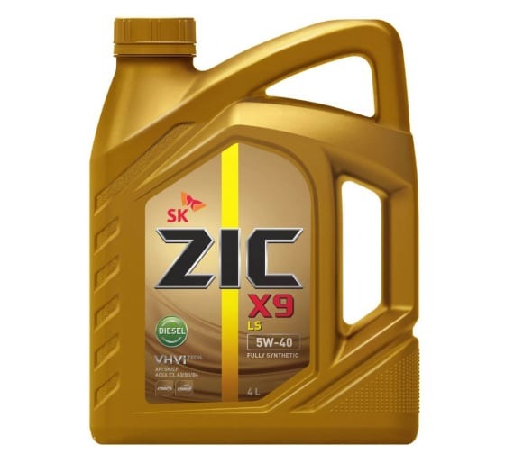Масло моторное ZIC X9 SN/CF 5W40 синт. 4л 162613