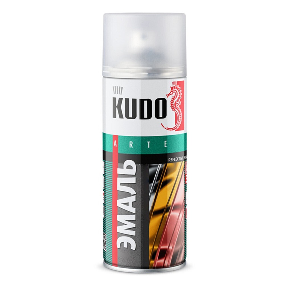 Краска KUDO черная, для бампера 520мл KU-6202