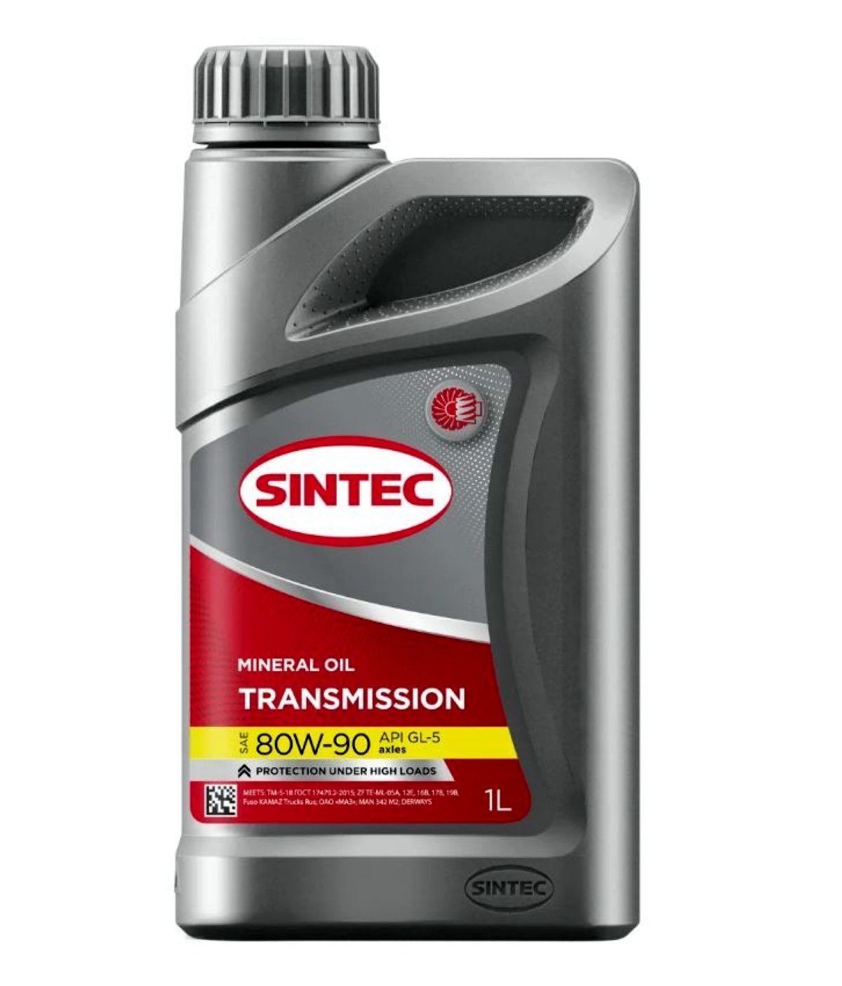 Масло трансмиссионное SINTEC 80W90 ТМ-5-18 SAE API GL-5 1л 324715