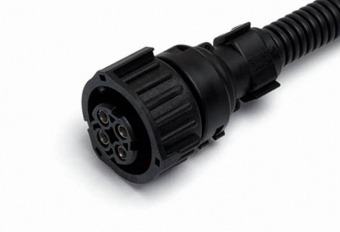 Разъем байонетный прямой 1845-967325 КАМАЗ,МАЗ,ГАЗ,УАЗ (на 4 провода) CARGEN AX522