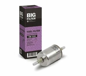 Фильтр топливный ВАЗ-2112i тонкой очистки BIG FILTER GB-320