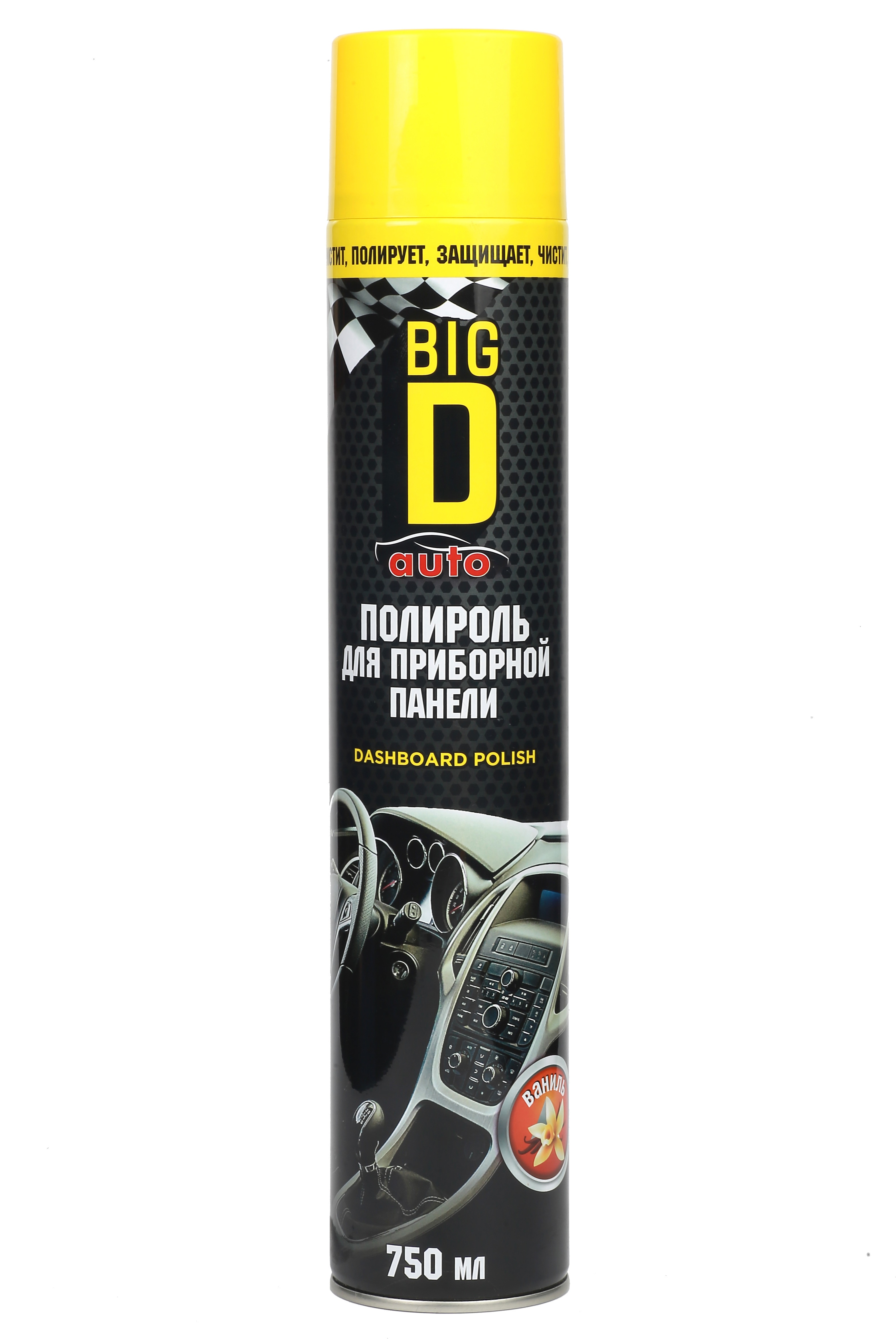 Полироль торпеды BIG D PBD005 ваниль 750мл 
