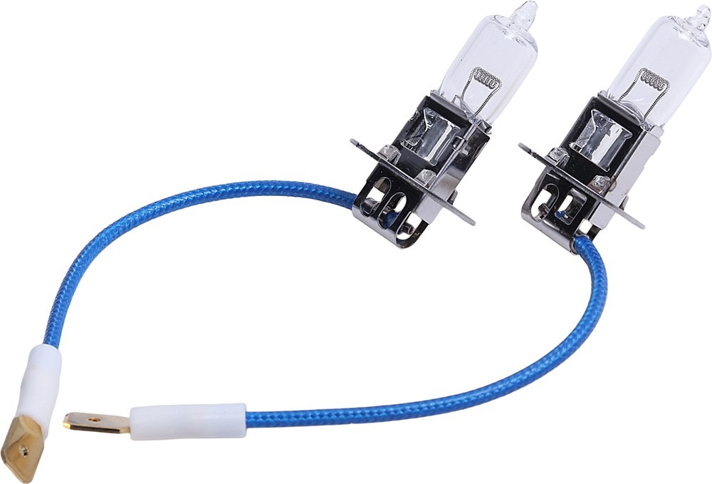 Лампа Н3 24-70 с проводком MEGAPOWER PK22s Standart бокс 2шт 370-33-016