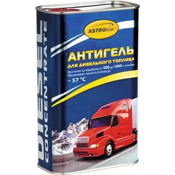 Антигель дизельный АСТРОХИМ 1000мл (на 500л) AC123