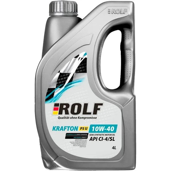 Масло моторное ROLF KRAFTON P5 U 10W40 п/синт   4л 322581