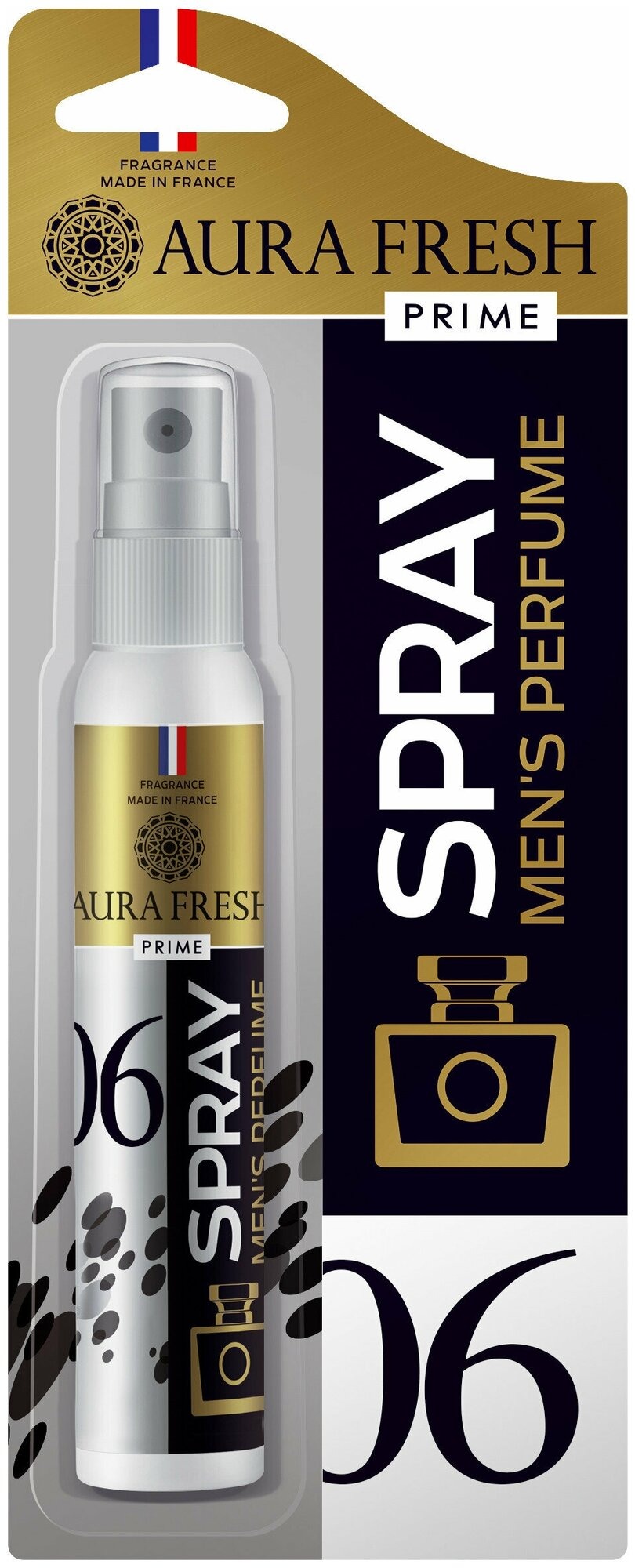 Ароматизатор спрей AURA FRESH спрей Prime Pump Spray №6 (Abercromdie & Fitch - Fierce Cologne) 23172