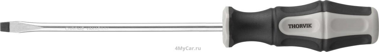 Отвертка шлицевая 100х6мм THORVIK SDL6100