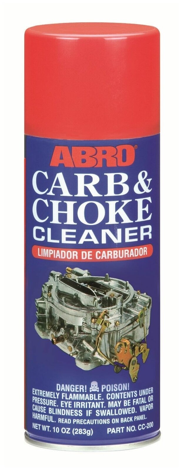 Очиститель карбюратора ABRO спрей 520 мл CC200R