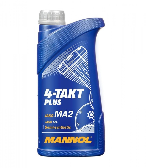 Масло моторное MANNOL 10W40 4Takt Plus мотоциклетное п/синт. 1л