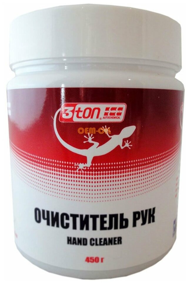 Очиститель рук 3TON ТК-500 ORANGE CLEANER 450г 40032