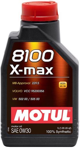 Масло моторное MOTUL 8100 X-Max 0W30 синт. 1л