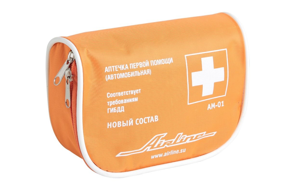 Аптечка AIRLINE матерчатая сумка АМ-01