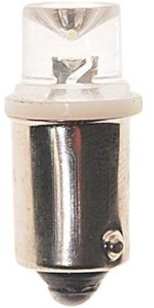 Лампа 24-1 LED (щитковая с цоколем) T4W BA9S 6000K MEGAPOWER 90112W-24