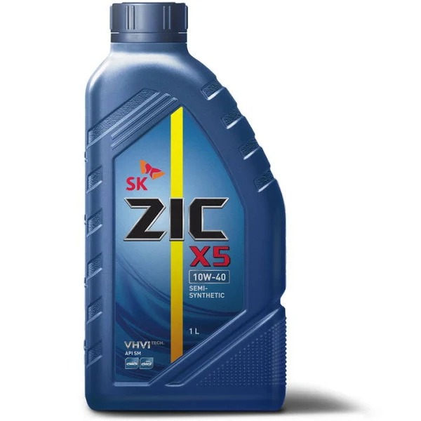 Масло моторное ZIC X5 10W40 п/синт  1л 132622