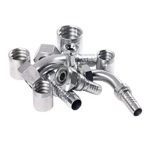 Фитинг М20х1,5 РВД МТЗ прямой комплект (фитинг+гайка+втулка)