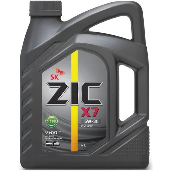 Масло моторное ZIC X7 Diesel 5W30 GF-5 GM синт  6л 172610