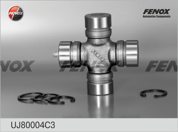 Крестовина 30х88 УАЗ, ГАЗ, МТЗ вала карданного FENOX UJ80004C3, 3102-2201026