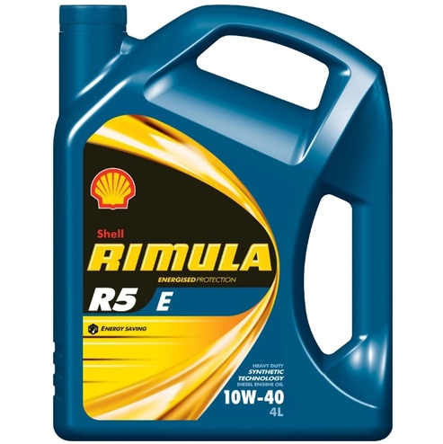 Масло моторное SHELL Rimula R5 E 10W40 п/синт.  4л