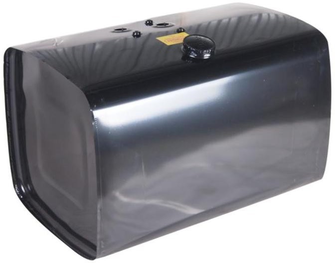 Бак топливный КАМАЗ 350л 650х650х950 БАКОР BTF350BK-PO, 54112-1101010