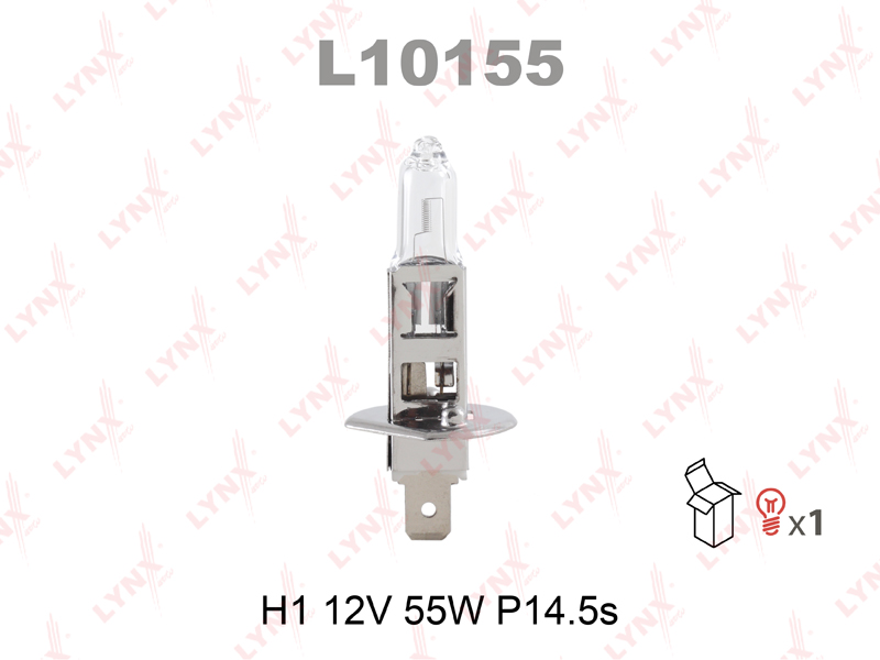Лампа Н1 12-55 LYNXauto L10155 Япония