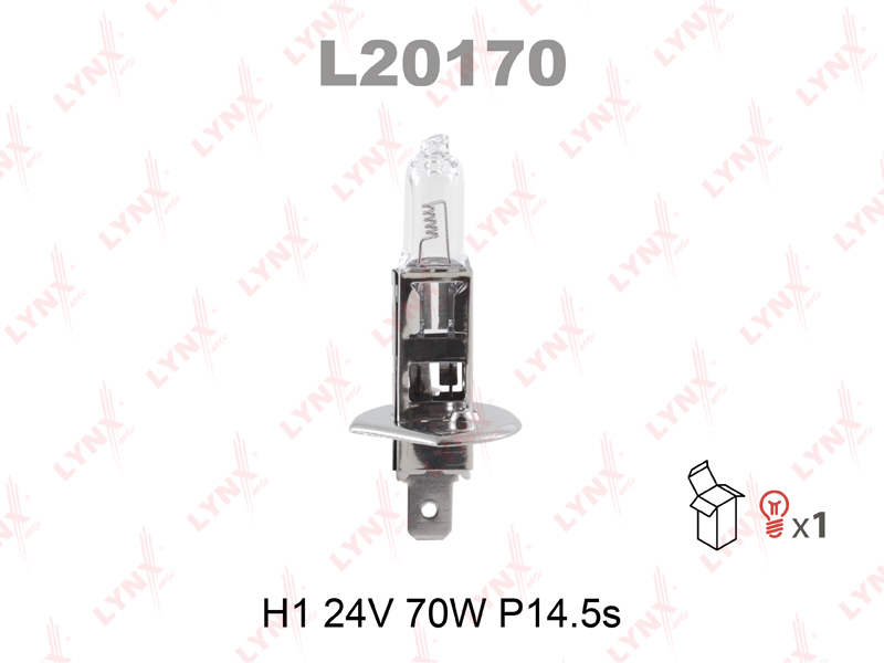 Лампа Н1 24-70 LYNXauto L20170 Япония