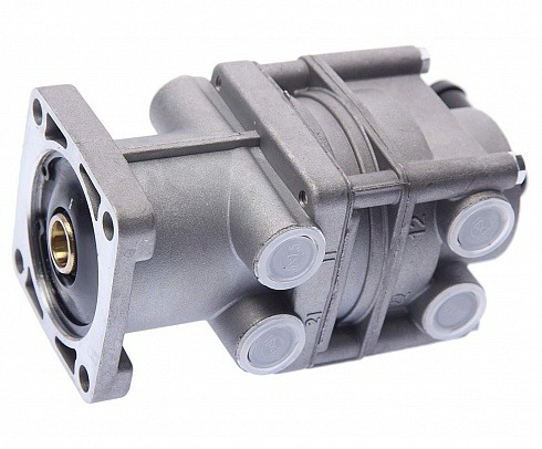Кран тормозной МАЗ,КАМАЗ,MERCEDES главный 2-х секционный MEGAPOWER 350-16-004 аналог WABCO 4613190080