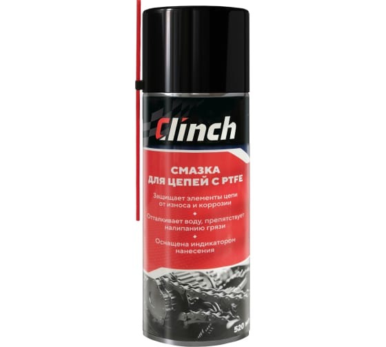 Смазка цепная Clinch с PTFE 520мл 29870