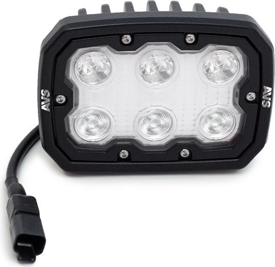 Фара рабочая квадратная AVS LED 12-24V 18W SL-1805A
