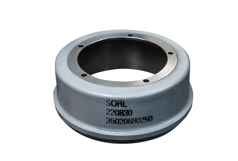 Барабан тормозной КАМАЗ SORL 35020880250 аналог 5511-3501070