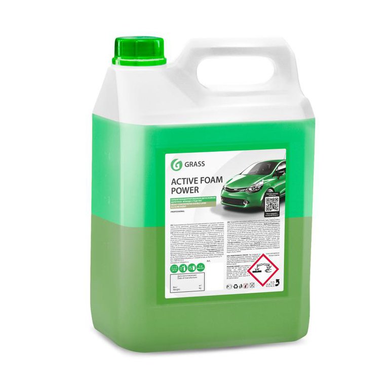 Автошампунь для бесконтактной мойки GRASS Active Foam Power 6кг 113141