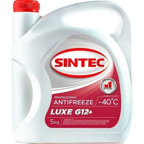Антифриз SINTEC G12 LUX красный  5кг 614500
