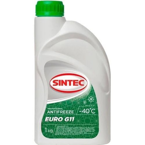 Антифриз SINTEC G11 EURO зеленый  1кг 802558
