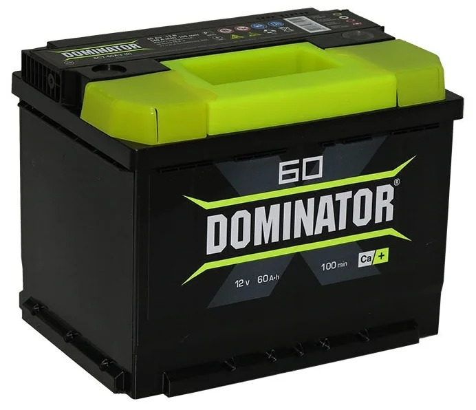 АКБ  60 DOMINATOR п/п 600А 242х175х190
