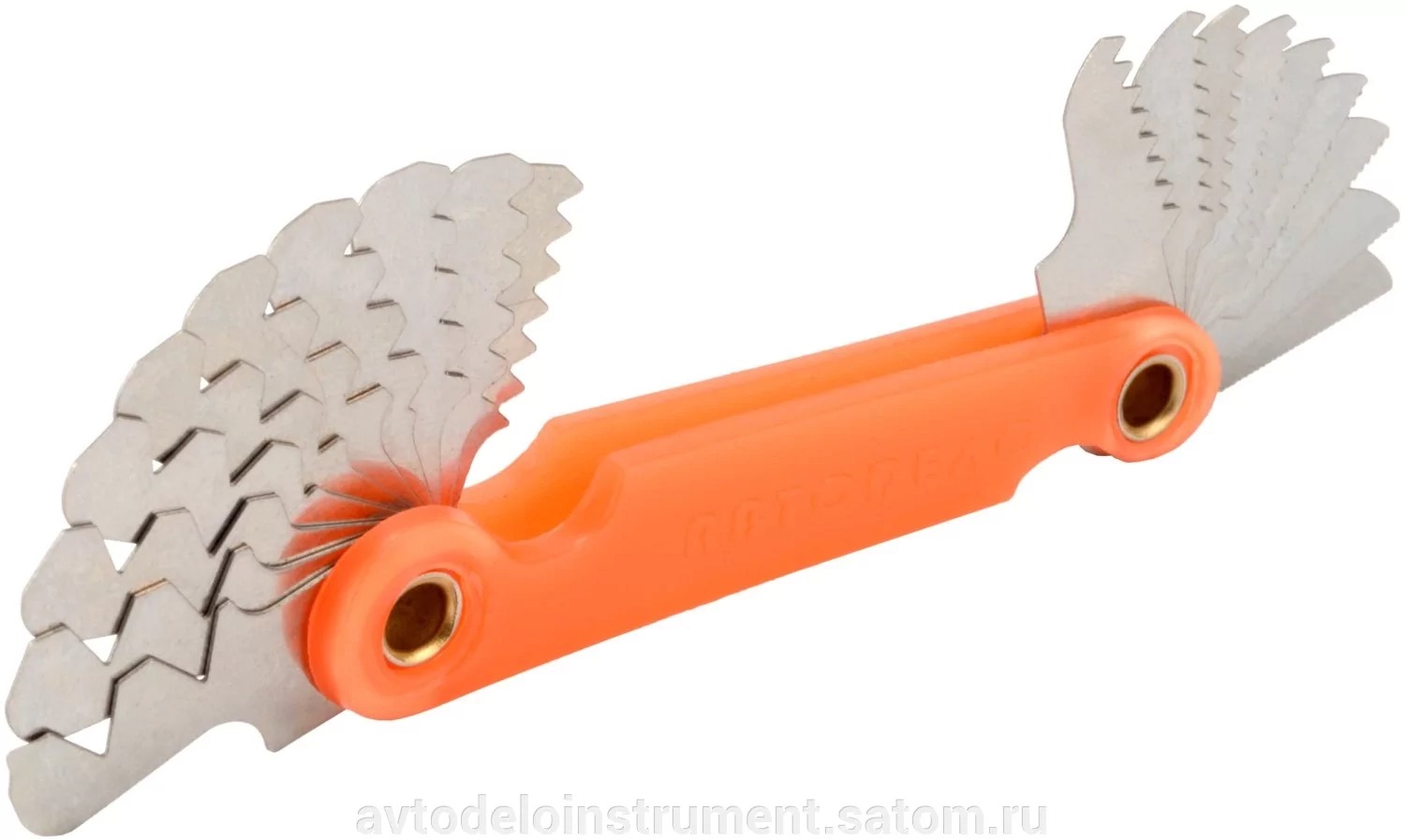 Резьбомер метрический Ø60 АВТОДЕЛО (0,5-7,0 мм) 40384
