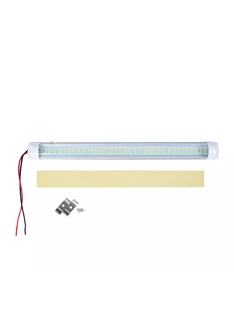 Плафон салона LED с выключателем 12-24В L-30см KRAL KR-5611