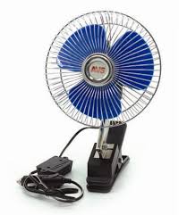 Вентилятор в салон 215мм 12V на прищепке AVS Comfort 8048