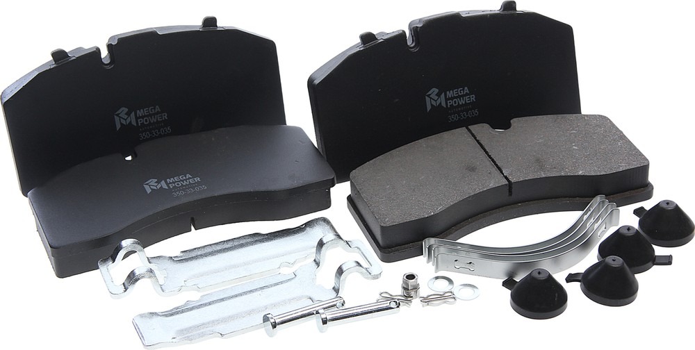 Колодки тормозные MERCEDES SAF дисковые (211x108x30) (4шт.) MEGAPOWER 350-33-035, 29269, 2926901