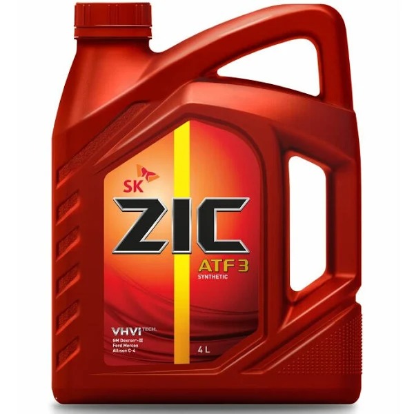 Масло трансмиссионное ZIC ATF 3  4л 162632