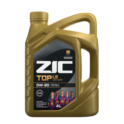 Масло моторное ZIC TOP 0W-20 4л 162679