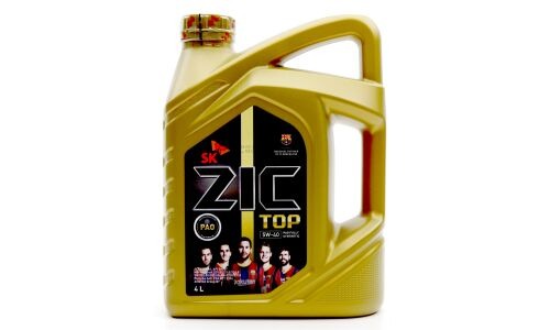 Масло моторное ZIC TOP 5W40 синт  4л 162682