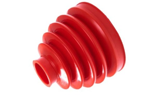 Пыльник ШРУСа УАЗ ПРОФИ, ПАТРИОТ РЕСТАЙЛИНГ-2019 (наруж.), с крепежом, красный П/У ТЭП 236022-2304068