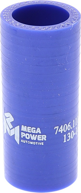Патрубок ТКР КАМАЗ-ЕВРО 22х29мм синий силикон MEGAPOWER 130-16-154, 7406.1118320