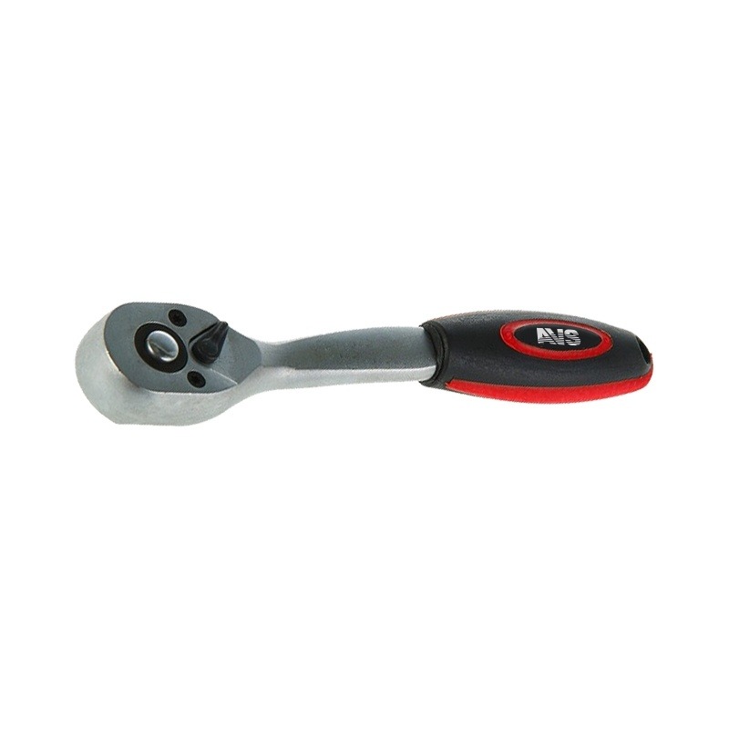 Трещотка флажковая 3/8"DR 72 зубца (пластиковая ручка) AVS RH13872 A40504S