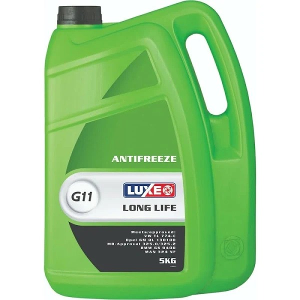 Антифриз LUXЕ LONG LIFE G11 зеленый 5кг 666